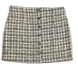 Caitlin Convington X Pink Lily Tweed Mini Skirt XL